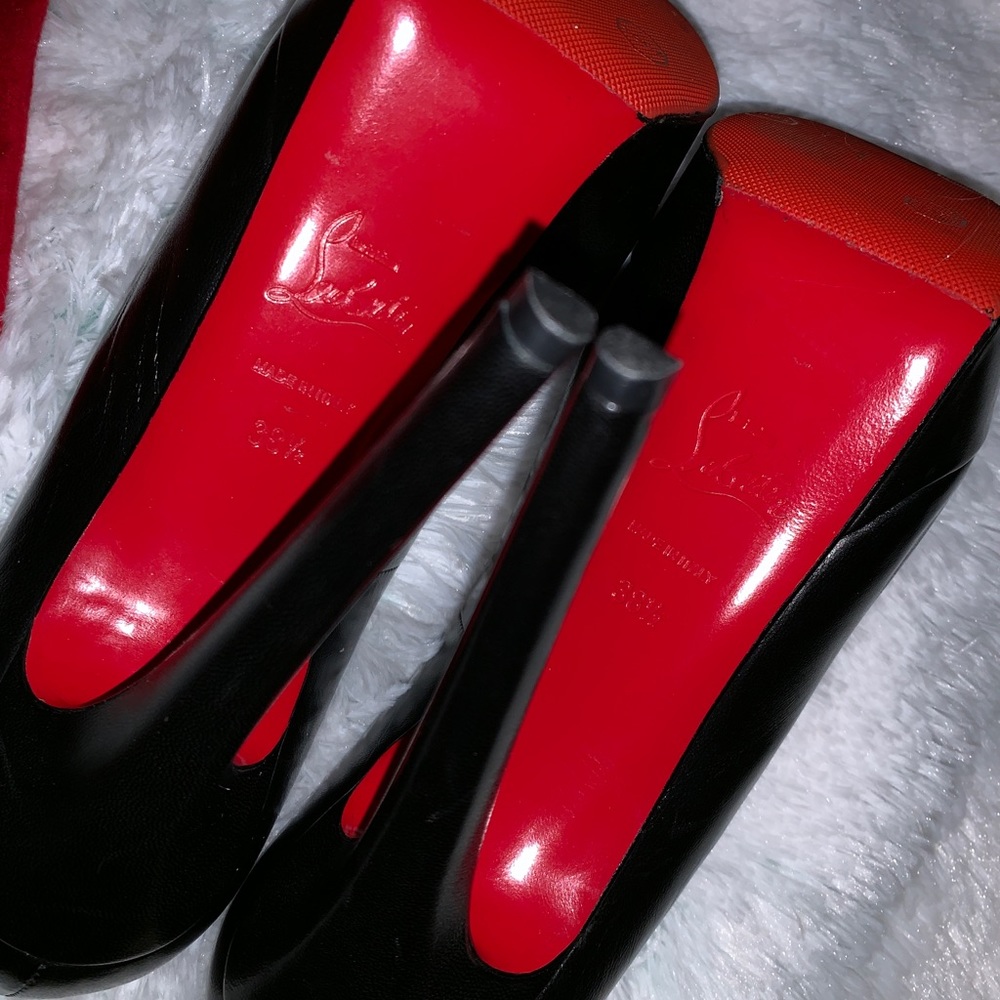 Christian Louboutin Black Bianca 140 heels 🥰 - Picture 5 of 8